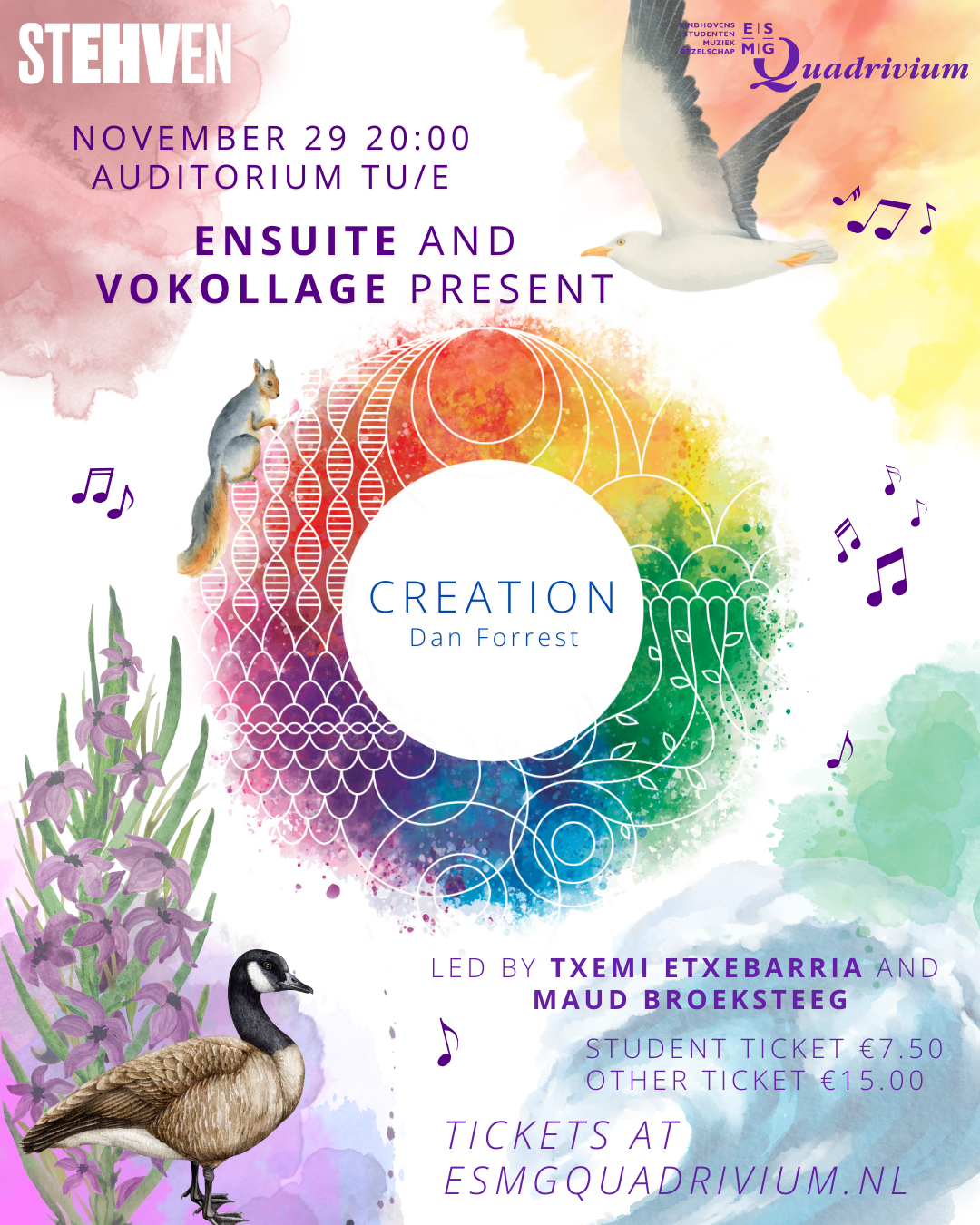 Creation | Netherlands Premiere | ESMG Quadrivium